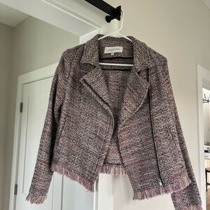 cupcakes & cashmere Multicolor Tweed Blazer